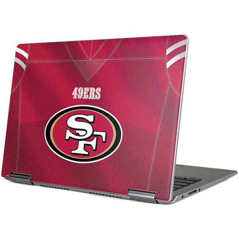 NFL San Francisco 49ers Team Jersey Yoga 710 14in Skin