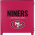 NFL San Francisco 49ers Team Motto Corsair 4000D Tempered Glass Mid-Tower ATX Case Skin