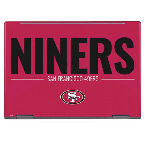 NFL San Francisco 49ers Team Motto HP Envy Skin