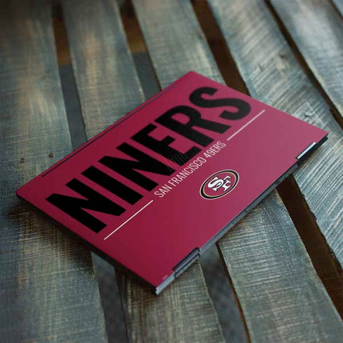 NFL San Francisco 49ers Team Motto HP Envy Skin