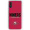 NFL San Francisco 49ers Team Motto Galaxy A10e Clear Case