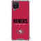 NFL San Francisco 49ers Team Motto Galaxy A12 Clear Case