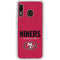 NFL San Francisco 49ers Team Motto Galaxy A20 Clear Case