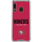 NFL San Francisco 49ers Team Motto Galaxy A30 Clear Case
