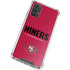 NFL San Francisco 49ers Team Motto Galaxy A32 5G Clear Case