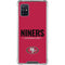 NFL San Francisco 49ers Team Motto Galaxy A51 5G Clear Case