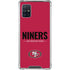 NFL San Francisco 49ers Team Motto Galaxy A51 5G Clear Case