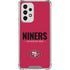 NFL San Francisco 49ers Team Motto Galaxy A53 5G Clear Case