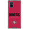 NFL San Francisco 49ers Team Motto Galaxy A71 5G Clear Case
