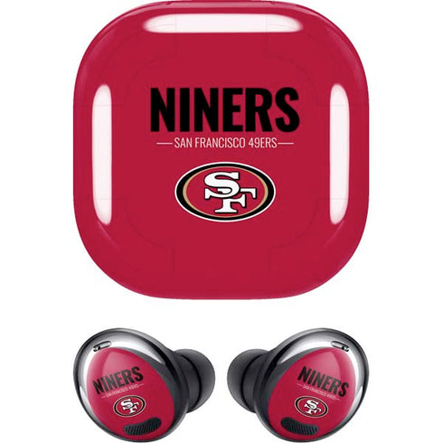 NFL San Francisco 49ers Team Motto Galaxy Buds Pro Skin