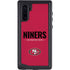 NFL San Francisco 49ers Team Motto Galaxy Note 10 Waterproof Case