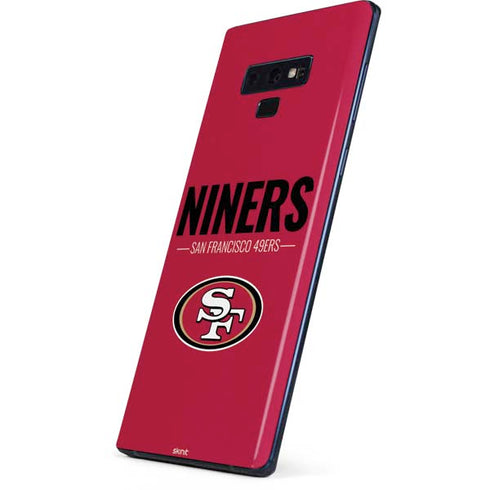 NFL San Francisco 49ers Team Motto Galaxy Note 9 Skin
