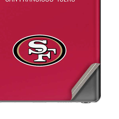 NFL San Francisco 49ers Team Motto Galaxy Note20 5G Skin