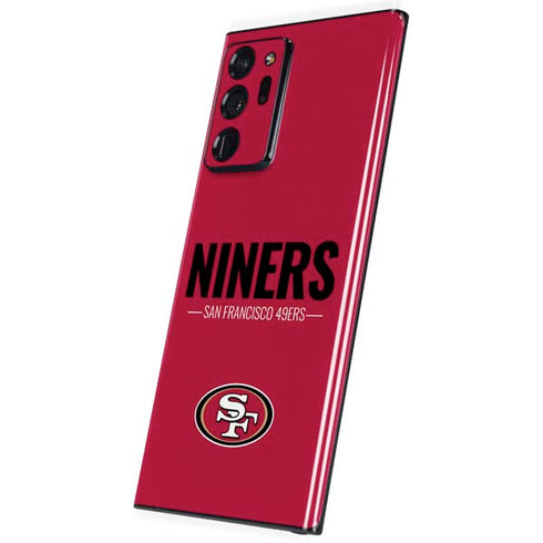 NFL San Francisco 49ers Team Motto Galaxy Note20 Ultra 5G Skin