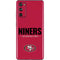 NFL San Francisco 49ers Team Motto Galaxy S20 Fan Edition Skin