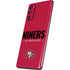 NFL San Francisco 49ers Team Motto Galaxy S20 Fan Edition Skin