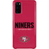 NFL San Francisco 49ers Team Motto Galaxy S20 Lite Case