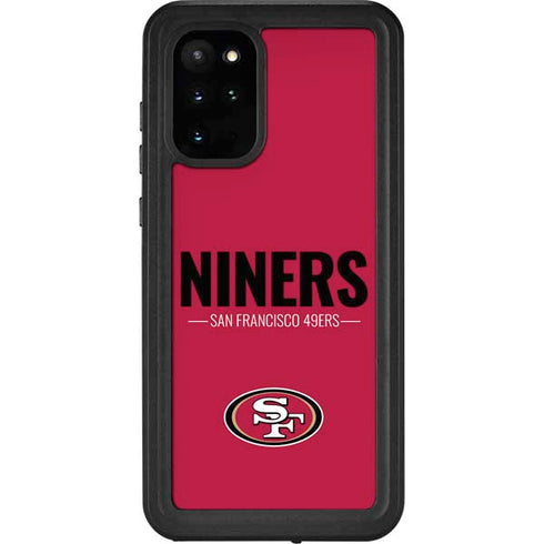 NFL San Francisco 49ers Team Motto Galaxy S20 Plus Waterproof Case