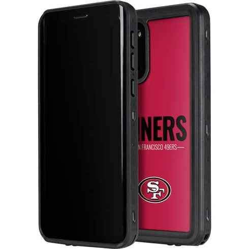 NFL San Francisco 49ers Team Motto Galaxy S20 Plus Waterproof Case