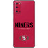 NFL San Francisco 49ers Team Motto Galaxy S20 Skin