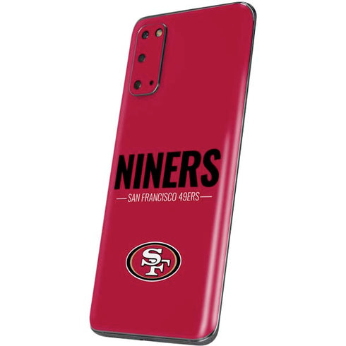 NFL San Francisco 49ers Team Motto Galaxy S20 Skin
