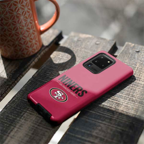 NFL San Francisco 49ers Team Motto Galaxy S20 Ultra 5G Pro Case