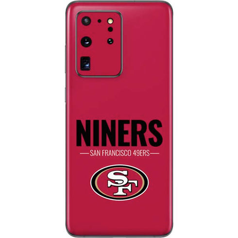 NFL San Francisco 49ers Team Motto Galaxy S20 Ultra 5G Skin