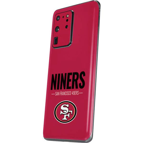 NFL San Francisco 49ers Team Motto Galaxy S20 Ultra 5G Skin