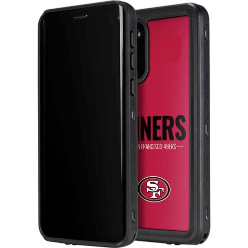 NFL San Francisco 49ers Team Motto Galaxy S20 Waterproof Case