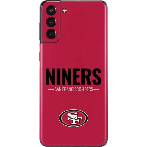 NFL San Francisco 49ers Team Motto Galaxy S21 Plus 5G Skin