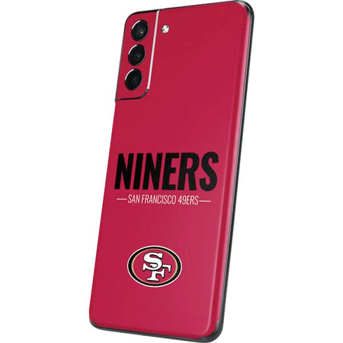 NFL San Francisco 49ers Team Motto Galaxy S21 Plus 5G Skin
