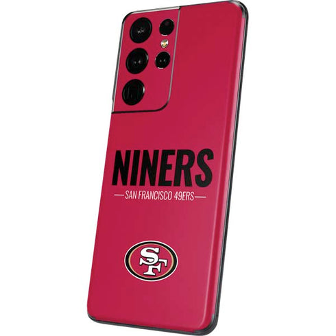 NFL San Francisco 49ers Team Motto Galaxy S21 Ultra 5G Skin