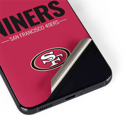 NFL San Francisco 49ers Team Motto Galaxy S22 Skin