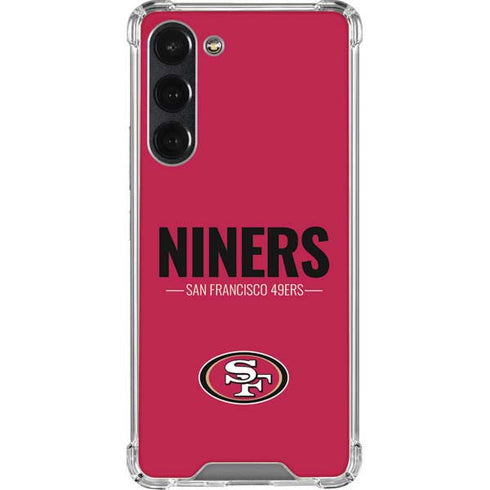NFL San Francisco 49ers Team Motto Galaxy S23 Plus Clear Case