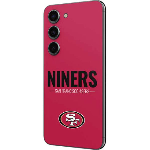 NFL San Francisco 49ers Team Motto Galaxy S23 Skin
