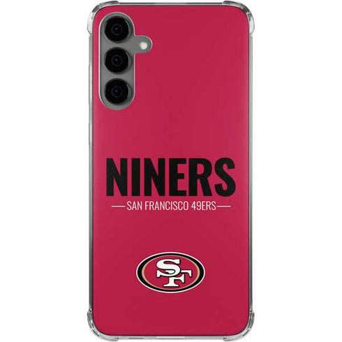 NFL San Francisco 49ers Team Motto Galaxy S24 Plus Clear Case