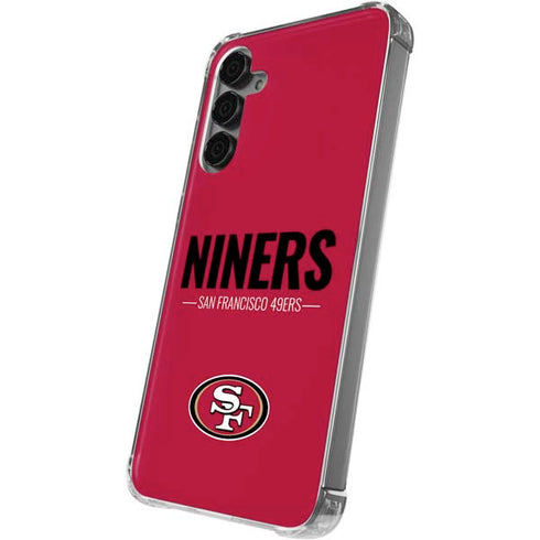 NFL San Francisco 49ers Team Motto Galaxy S24 Plus Clear Case