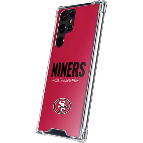 NFL San Francisco 49ers Team Motto Galaxy S24 Ultra Clear Case
