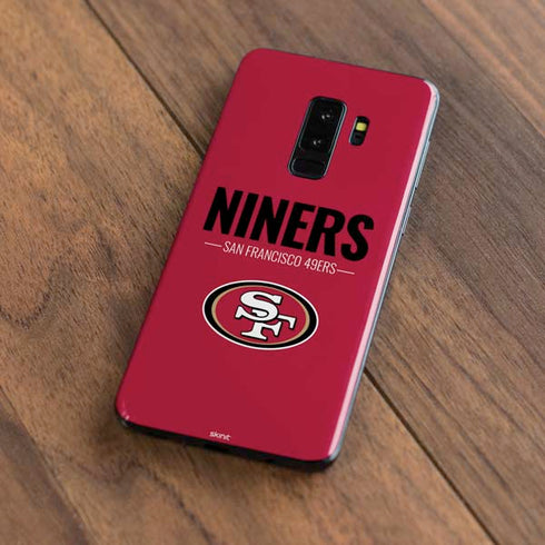 NFL San Francisco 49ers Team Motto Galaxy S9 Plus Skin