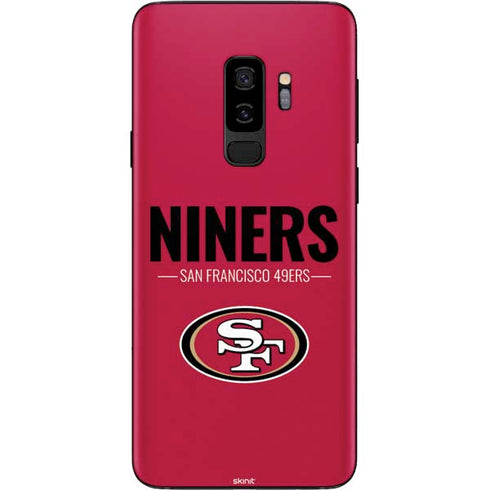 NFL San Francisco 49ers Team Motto Galaxy S9 Plus Skin