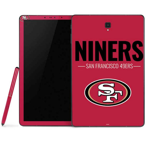NFL San Francisco 49ers Team Motto Samsung Galaxy Tab Skin