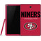 NFL San Francisco 49ers Team Motto Samsung Galaxy Tab Skin