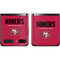NFL San Francisco 49ers Team Motto Galaxy Z Flip Skin
