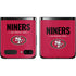 NFL San Francisco 49ers Team Motto Galaxy Z Flip Skin