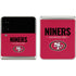 NFL San Francisco 49ers Team Motto Galaxy Z Flip3 5G Skin