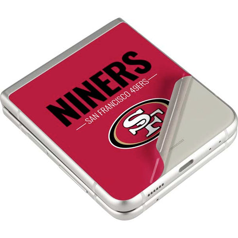 NFL San Francisco 49ers Team Motto Galaxy Z Flip3 5G Skin