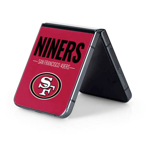 NFL San Francisco 49ers Team Motto Galaxy Z Flip5 5G Skin