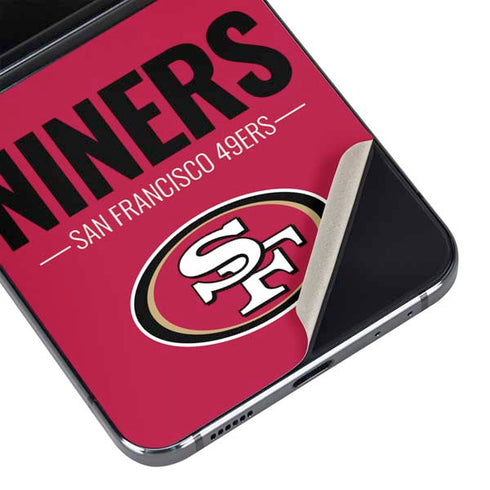 NFL San Francisco 49ers Team Motto Galaxy Z Flip5 5G Skin