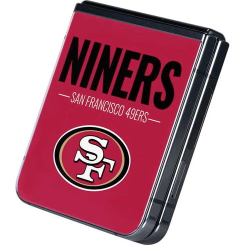 NFL San Francisco 49ers Team Motto Galaxy Z Flip5 5G Skin
