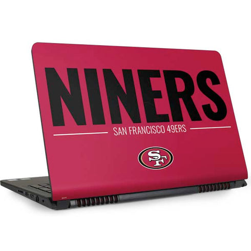 NFL San Francisco 49ers Team Motto Dell Inspiron Skin